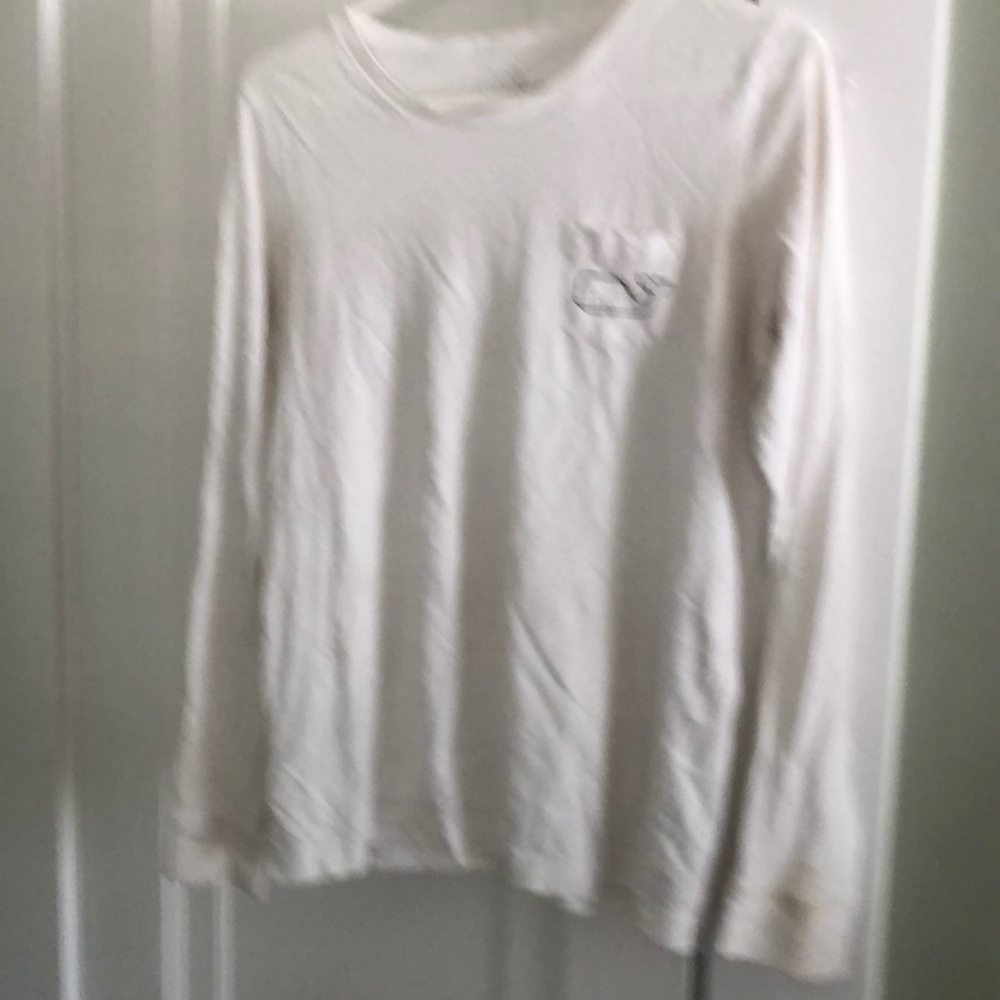 Vineyard Vines white long-sleeve tee